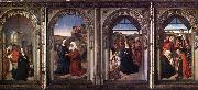 Dieric Bouts Triptych of the Virgin china oil painting reproduction